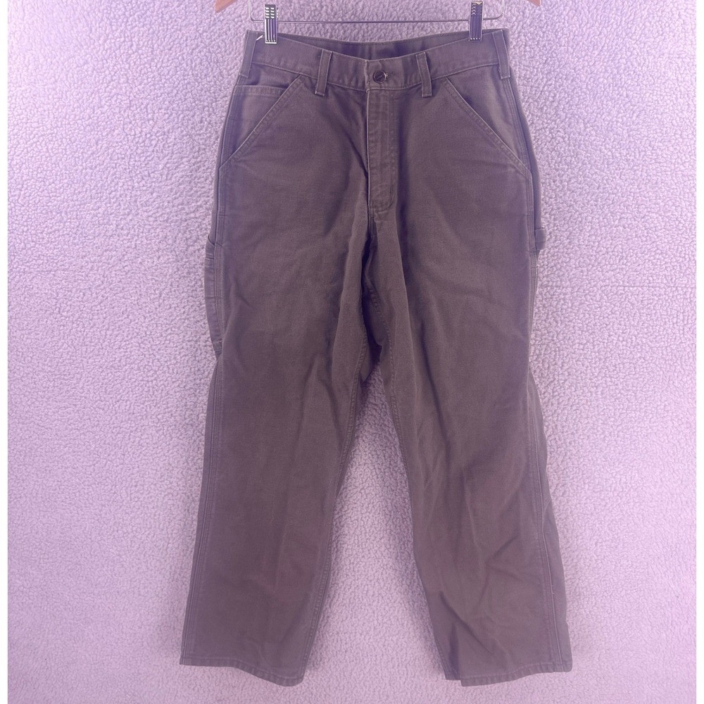 Carhartt B11-MOS Moss Green Washed Duck Loose Fit Work Dungaree Pants 30x30